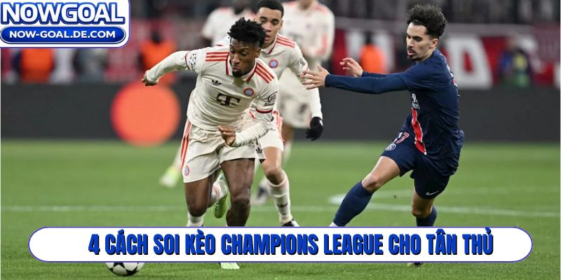 4 cách soi kèo Champions League cho tân thủ