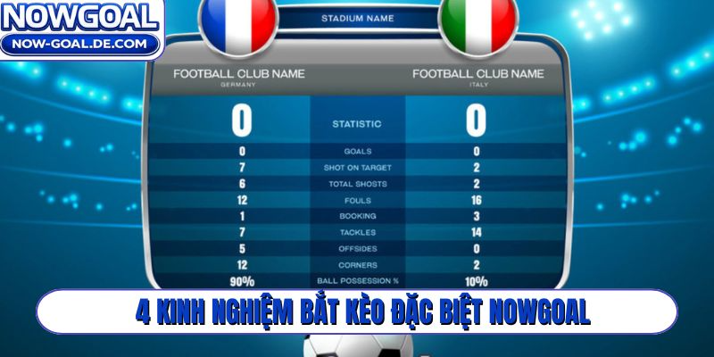 3 thông tin cơ bản kèo đặc biệt Nowgoal