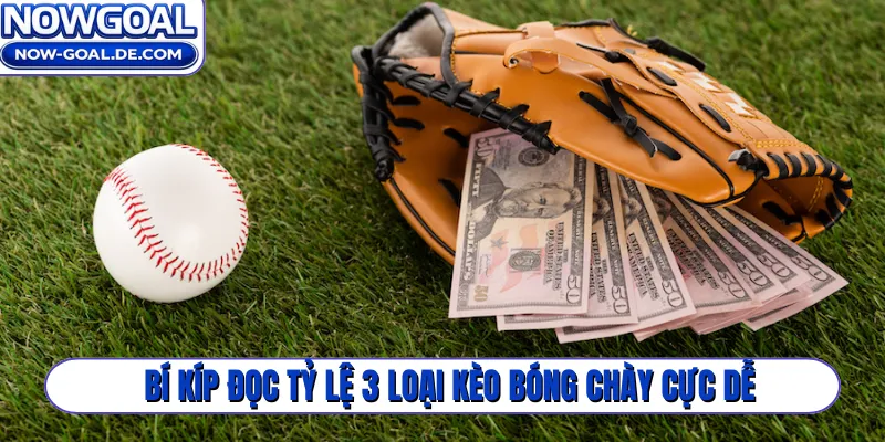 Bí kíp đọc tỷ lệ 3 loại kèo bóng chày cực dễ