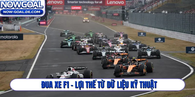 Đua xe F1 - Lợi thế từ dữ liệu kỹ thuật