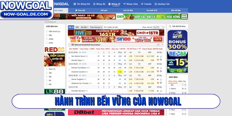 Hành trình bền vững của Nowgoal