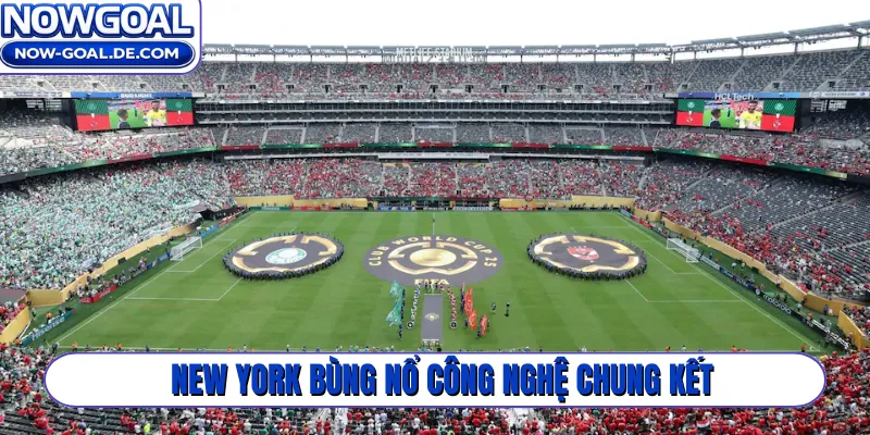 New York bùng nổ công nghệ chung kết