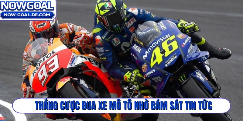 Thắng cược đua xe mô tô nhờ bám sát tin tức