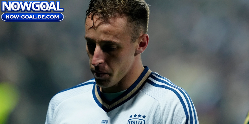 Cầu thủ Italy thất vọng sau khi bị loại khỏi World Cup 2026 theo nowgoal